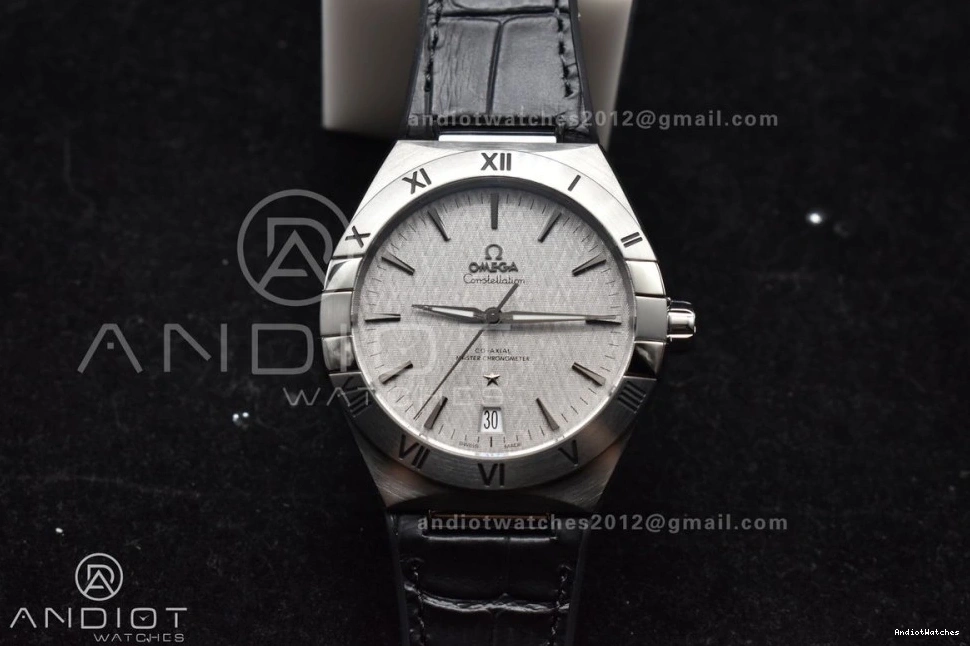 Black Gummy SS VSF 1:1 Strap Constellation 548 Super Edition Clone on Dial Compact A8900 Gray Best 1111